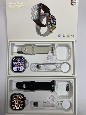 CD20 4G การ์ดเซลลูเลอร์ ชมาร์ทวอชด้วย GPS Rotating Pull กล้องสัมผัส Encoder AMOLED จอ